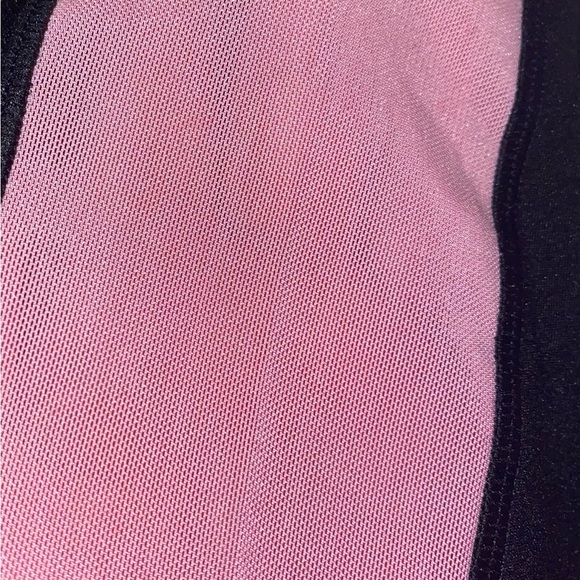 Pop fit clothing, black leggings with pink side stripe 3x-large. NWT - Picture 6 of 9